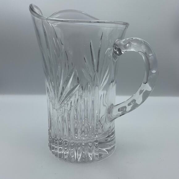 Gorham Crystal King Arthur Discontinued Pattern 7 1/2 Inch Water Pitcher - Picture 2 of 12